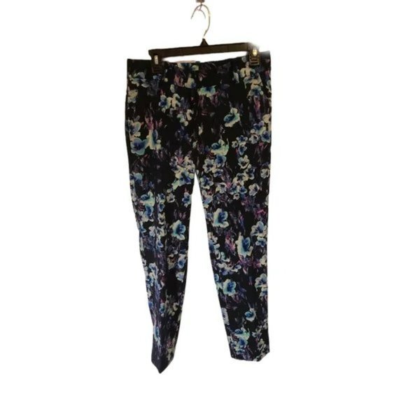 Ann Taylor Floral Dress Pants Size 2 - Picture 1 of 4